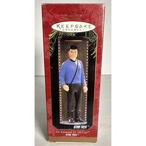 Hallmark Keepsake STAR TREK Dr. Leonard Bones McCoy 1997 Ornament